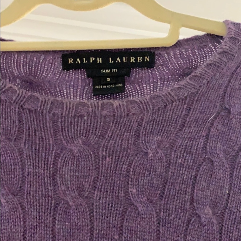 Cashmere Ralph Laurent crew sweater